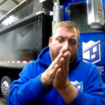 how to adjust a hydraulic pump on a dump truck