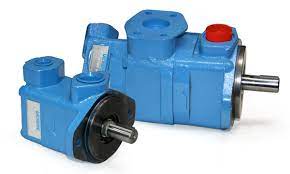 Vickers V10/V20 Series pumps are available with both single and double vanes